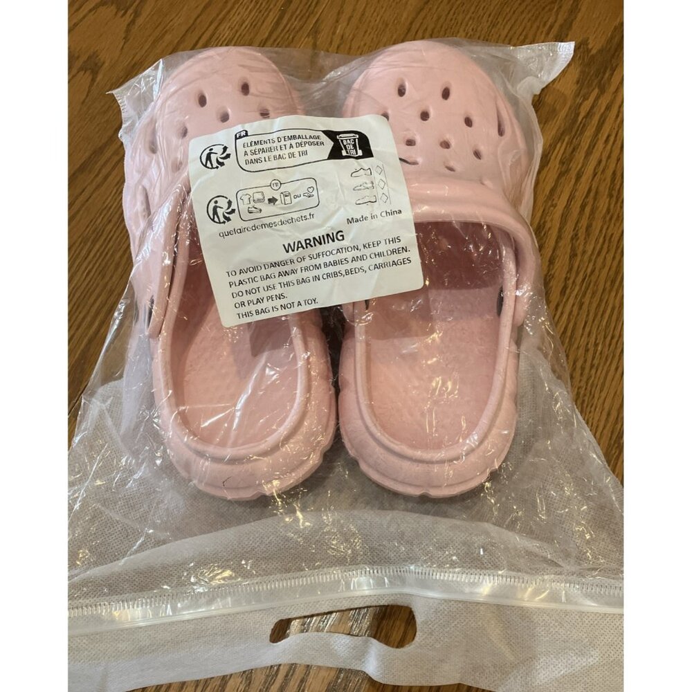 Clog Sandals Unbranded Women's Pink Sz 37-38 (Sz 7)  NEW